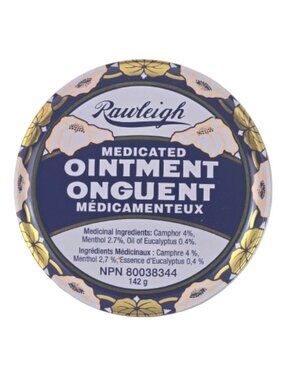 Rawleigh Medicated Ointment Blue Tin 142g NEW